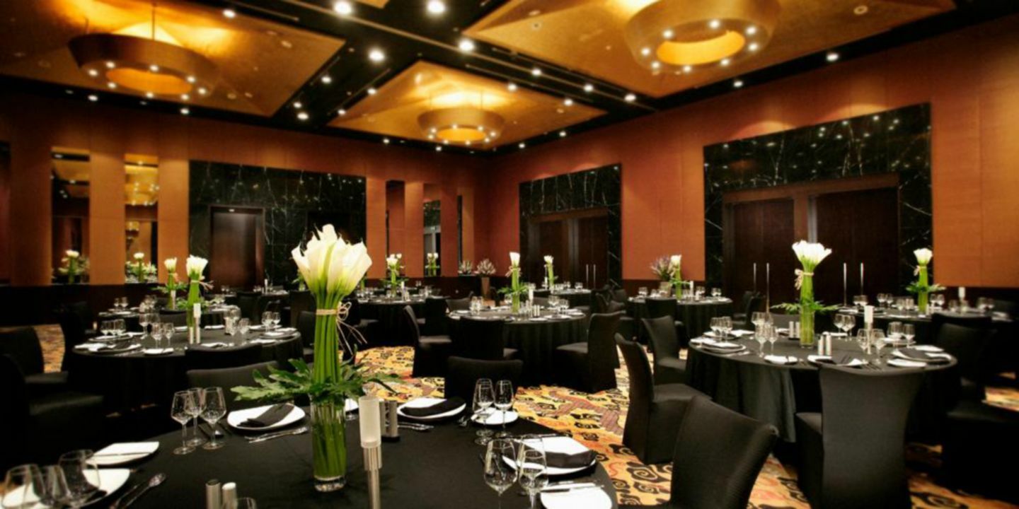 Beijing Financial Street International Hotel Restoran fotoğraf